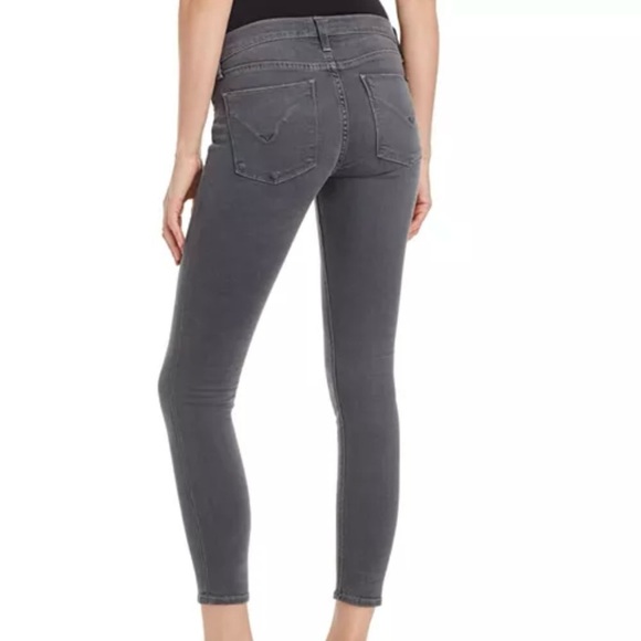 Hudson Krista Super Skinny Jeans Gray Denim Distressed Women’s Size 30 - Picture 2 of 12